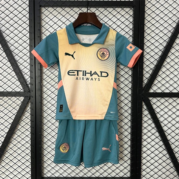 Camiseta Manchester City 4ª Niño 2024-25